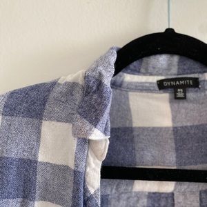 Blue flannel